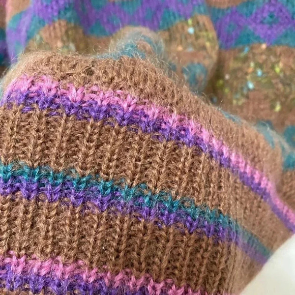 Vintage - Made  in Japan Abstract Wool Blend Shacket - Picture 12 of 12